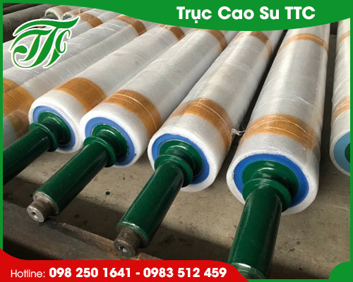 Trục cao su ngành bao bì nhựa